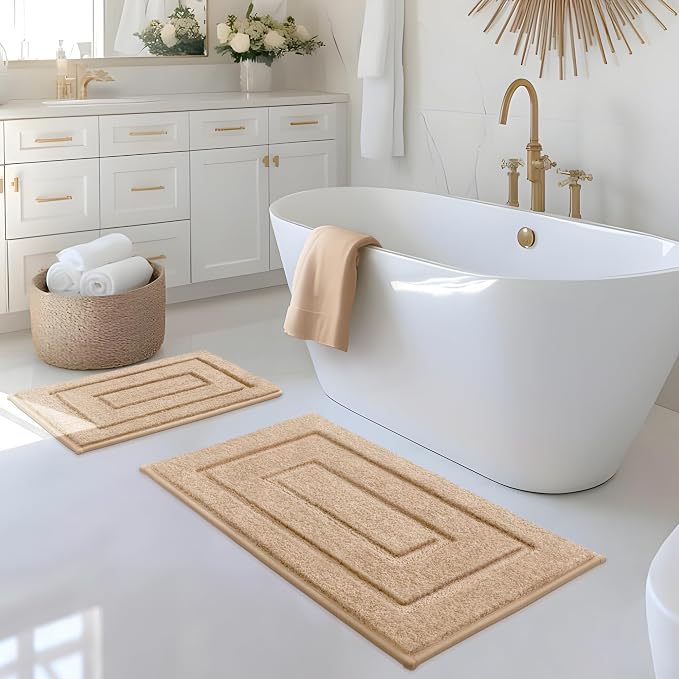 GRANNY SAYS Bathroom Rugs Sets 2 Piece, Soft Bath Mats - Image 9
