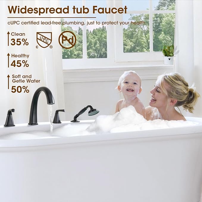 High Flow Roman Tub Faucet - Image 3