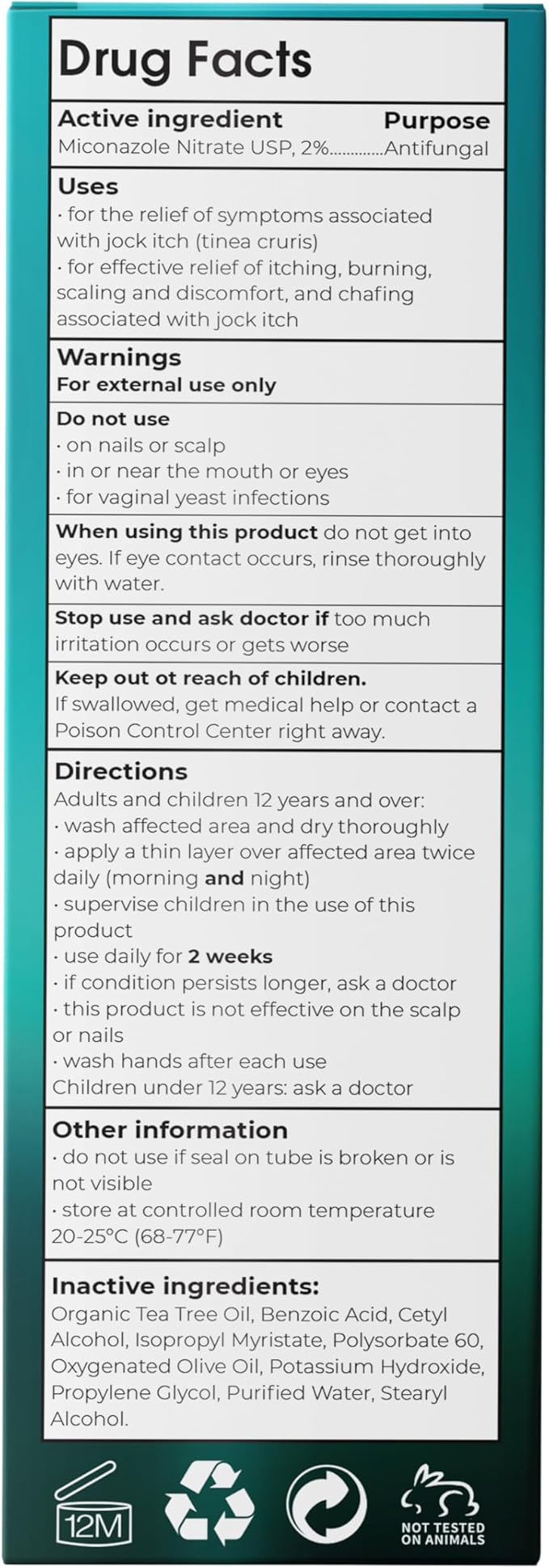 Jock Itch Cream | Extra Strength Antifungal Treatment - Image 6