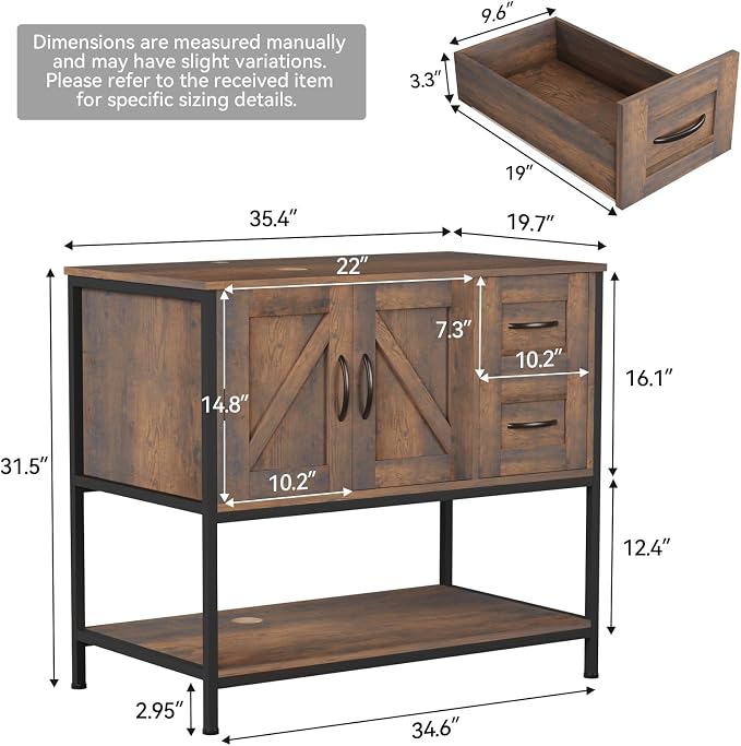 YOURLITE Bathroom Vanity, 36 “ Bathroom Vanity - Image 3
