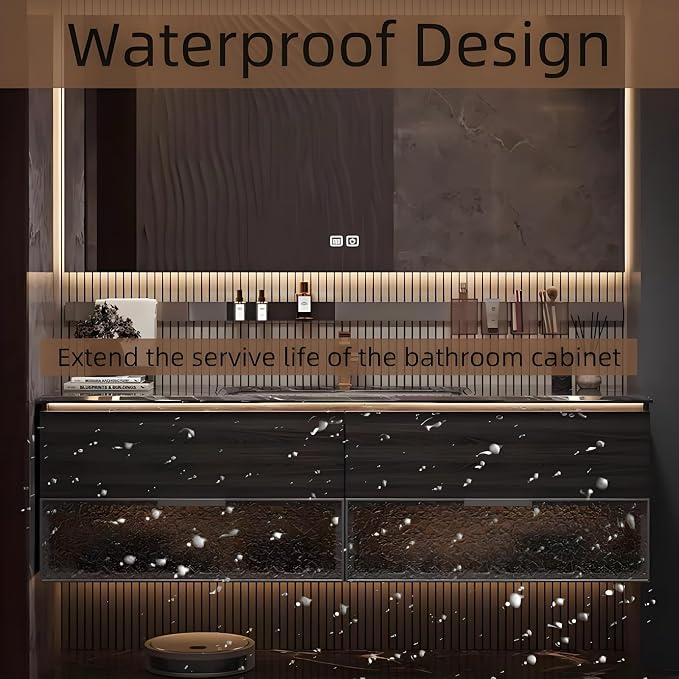 28'' Bathroom Cabinet with Sink - Image 3