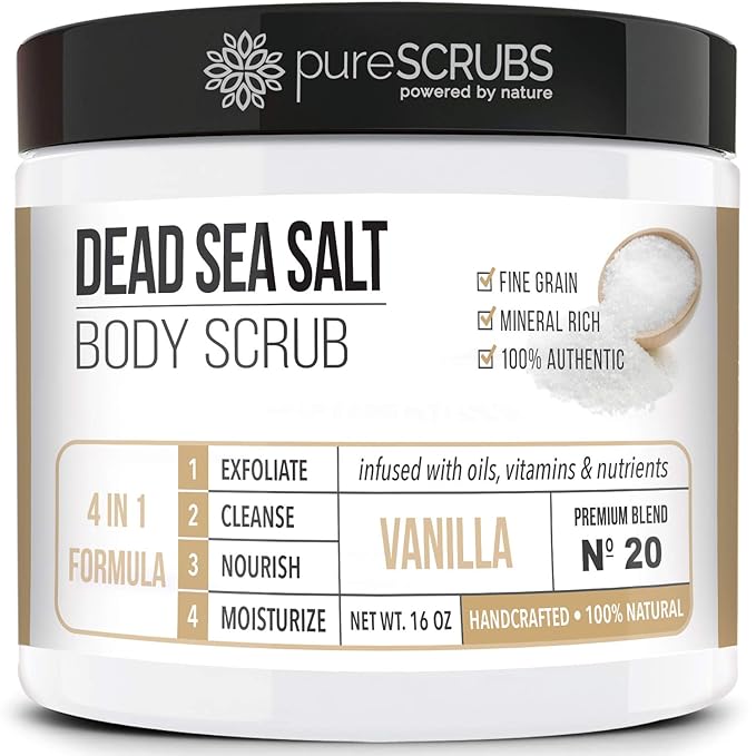 pureSCRUBS Premium Vanilla Body Scrub Set by pureSCRUBS