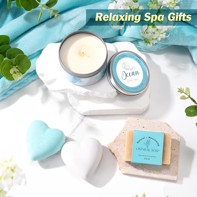 Birthday Gifts for Women, Christmas Self Care Gifts Get Well Soon Gifts Basket - Image 5