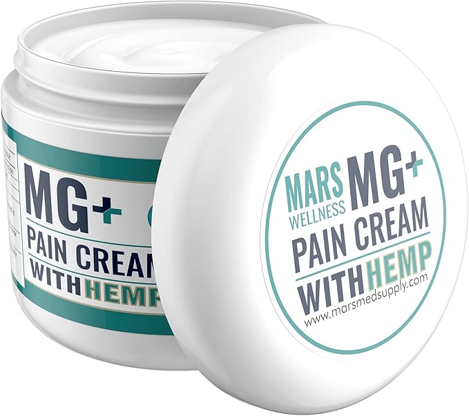 MARS WELLNESS MG+ Hemp Pain Cream by MarsWellness