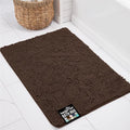 KANGAROO Bathroom Rugs, Chenille Soft Absorbent Bath Rug, Shaggy Shower Mat by Kangaroo