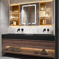 Modern Solid Wood Bathroom Vanity Set by NAIROLET