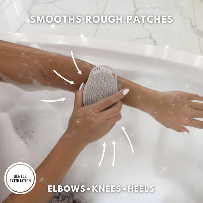 Silver Infused Exfoliating Body Scrubber - Image 2