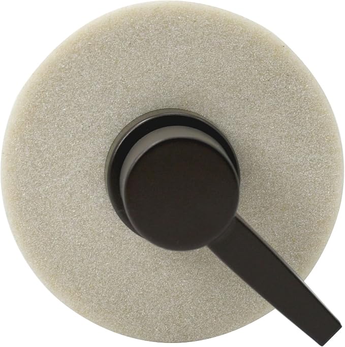 Resin Tan Sandstone Conditioner Engraved Bottle Refillable Pump Dispenser - Image 9