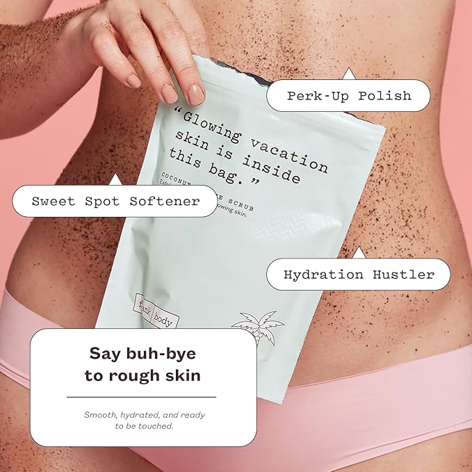Frank Body Coconut Coffee Scrub | Natural, Cruelty Free Exfoliating Body Scrub - Image 3