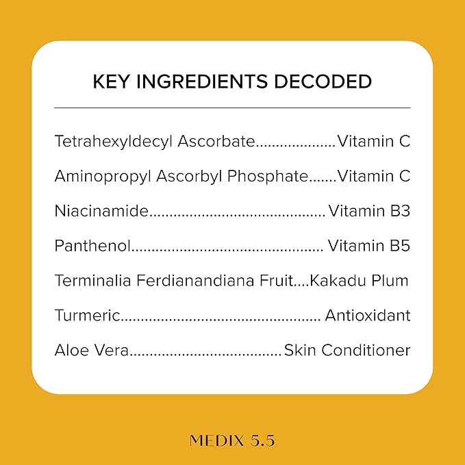 Medix 5.5 Radiant Glow Vitamin C Body Wash W/Niacinamide | Citrus Scented - Image 4
