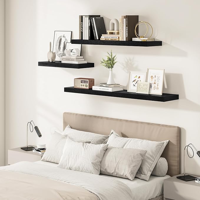 Vivelove 2 inch Thick Floating Shelves - Image 5