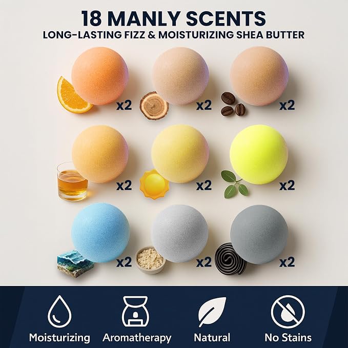 Bath Bombs for Men - Image 2