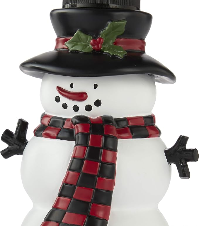 SKL Home Christmas Woodland Winter Snowman Soap Dispenser - Image 2