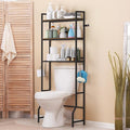 smusei Over The Toilet Storage Shelf, 3 Tier Bathroom Organizer Over The Toilet by smusei