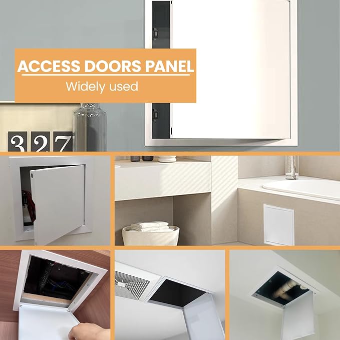 Access Doors Panel 10 x 10 inch Aluminum Alloy Access Door - Image 7