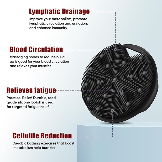 Silicone Body Scrubber for Men Women - Image 5