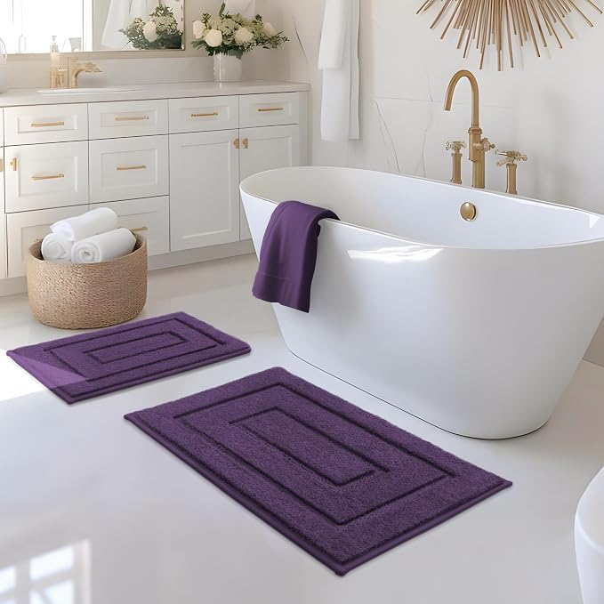 GRANNY SAYS Bathroom Rugs Sets 2 Piece, Soft Bath Mats - Image 5