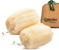 Waritex Premium Natural Egyptian Loofah Sponges, Made from 100% Natural Organic by WARITEX