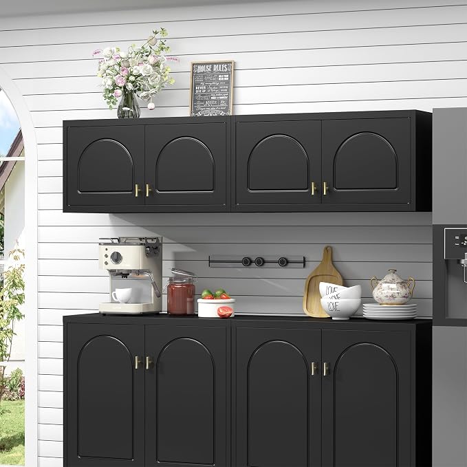 Wall Upper Storage Cabinet, Metal Bathroom Wall Mounted Cabinet, 15 Inch - Image 6