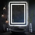 ISKM 32'' x 24'' LED Mirror for Bathroom Lighted Vanity Mirror for Wall Front by ISKM-IStillKeepMovin