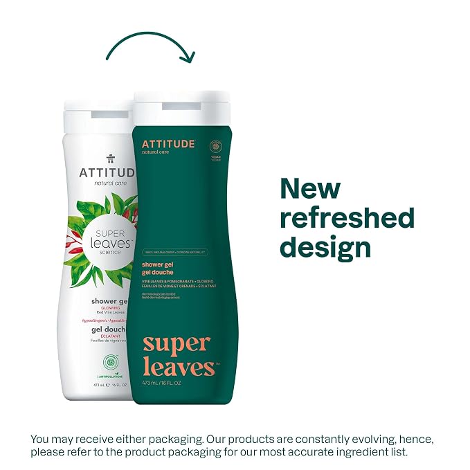 ATTITUDE Body Wash, EWG Verified Shower Gel, Dermatologically Tested, Plant and - Image 2