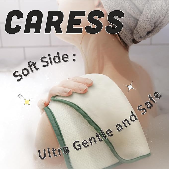 myHomeBody Dual-Textured Exfoliating Washcloth - Image 5