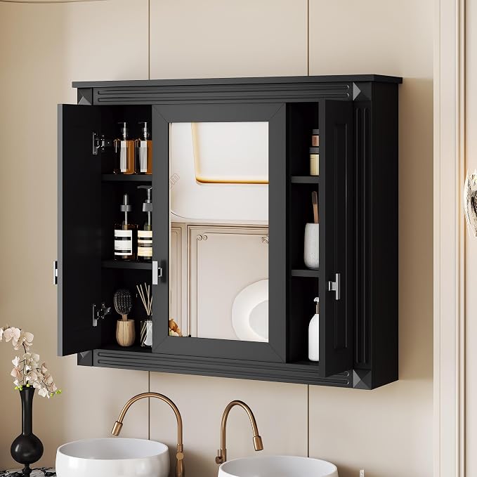 Merax Wall Mounted Bathroom Medicine Cabinet - Image 4