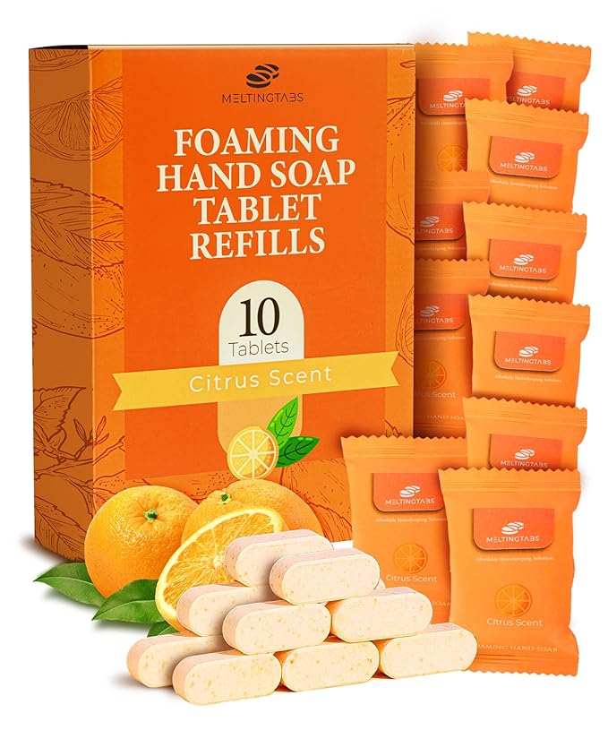 Foaming Hand Soap Tablets Refill by MELTINGTABS