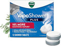 Vicks, VapoShower Plus, Shower Steamers, Eucalyptus Shower Steamer & Menthol by Vicks