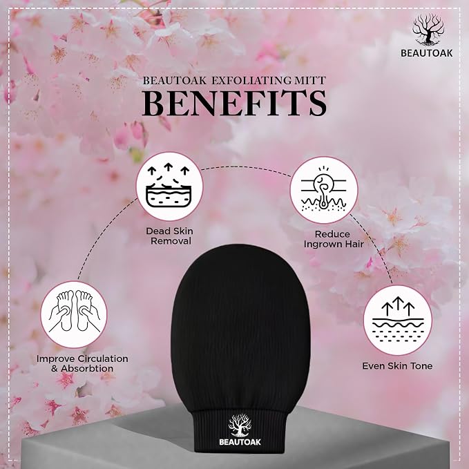 Korean Exfoliating Mitt for Shower - Image 4