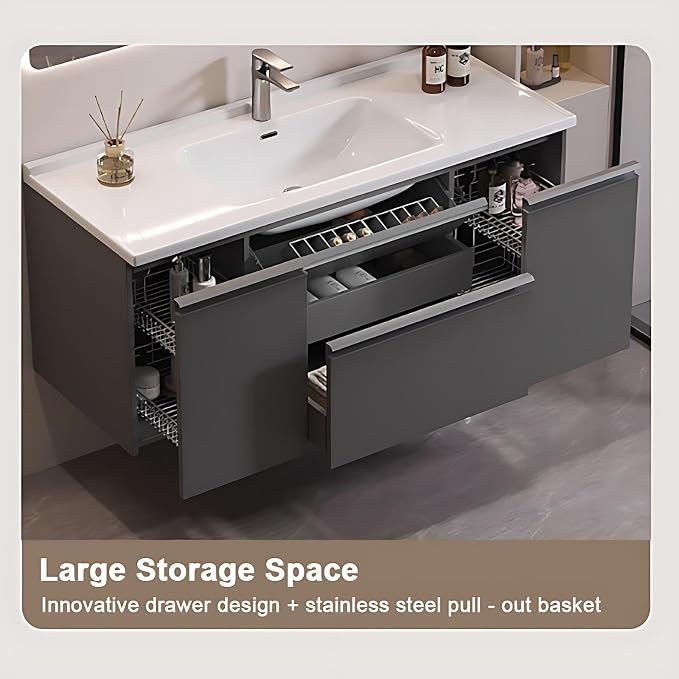 44IN Modern Bathroom Vanity - Image 3
