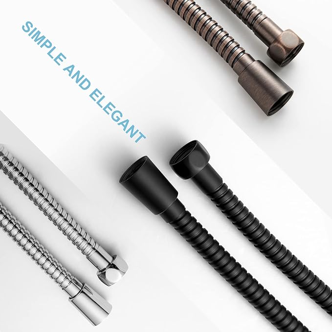 OFFO Shower Hose, Kink Free Stainless Steel Shower Hose Attachment - Image 7