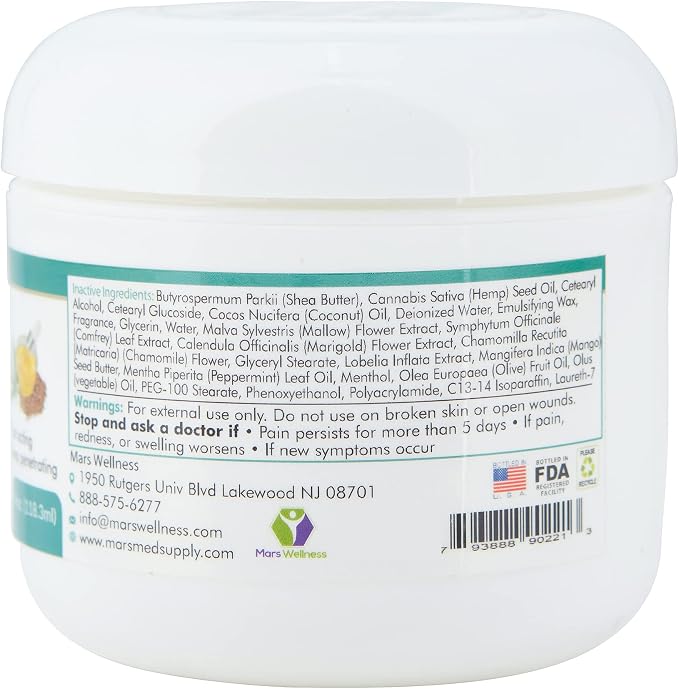 MARS WELLNESS MG+ Hemp Pain Cream - Image 7