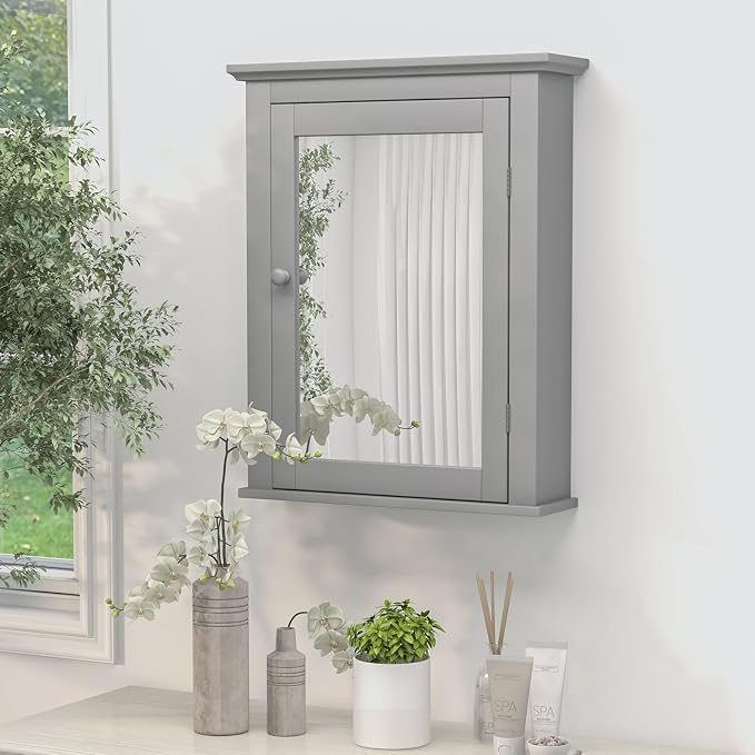 Safeplus Grey Medicine Cabinet - Image 2