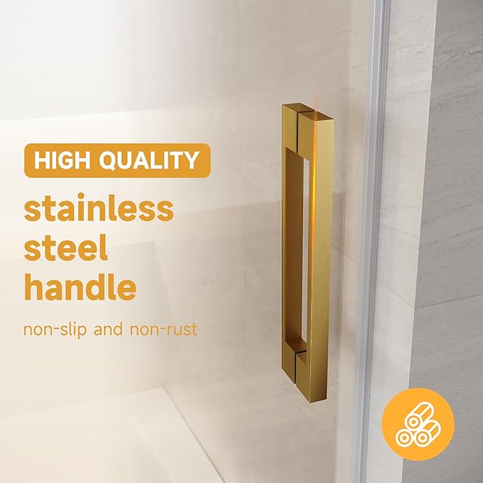Frameless Sliding Shower Door - Image 6