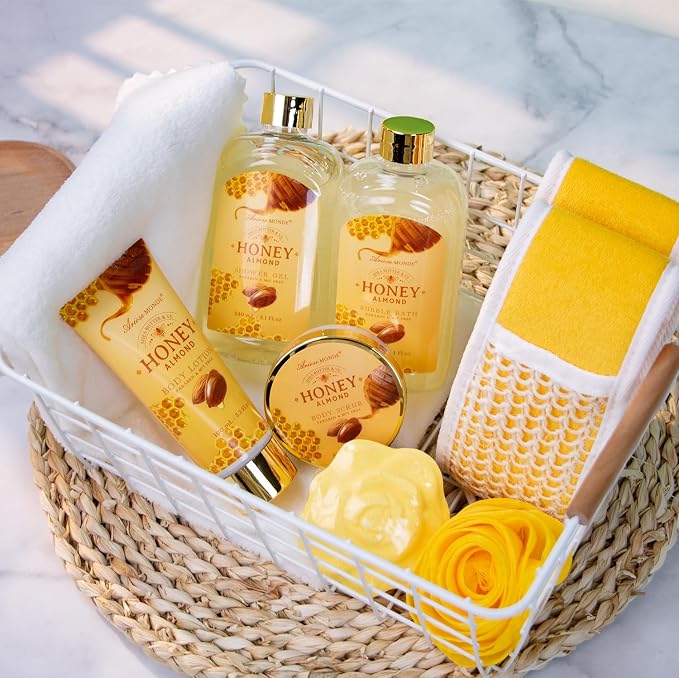 Gift Baskets, Spa Gifts for Women, Relaxation Self Care Spa Kit W/Bath Bomb - Image 7