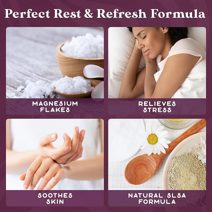 Purple Canyon Bath to Bed Natural Bath Bombs | Relaxing Sleep Support - Image 6