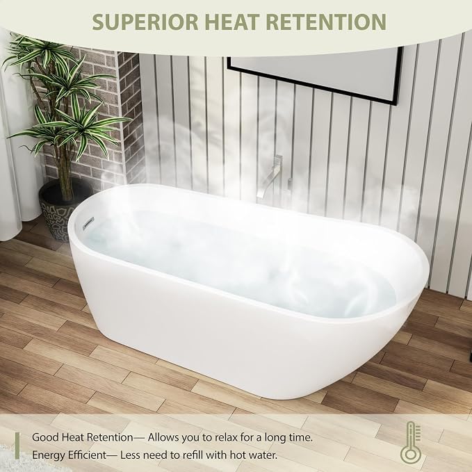 Mocoloo Freestanding Bathtub - Image 6