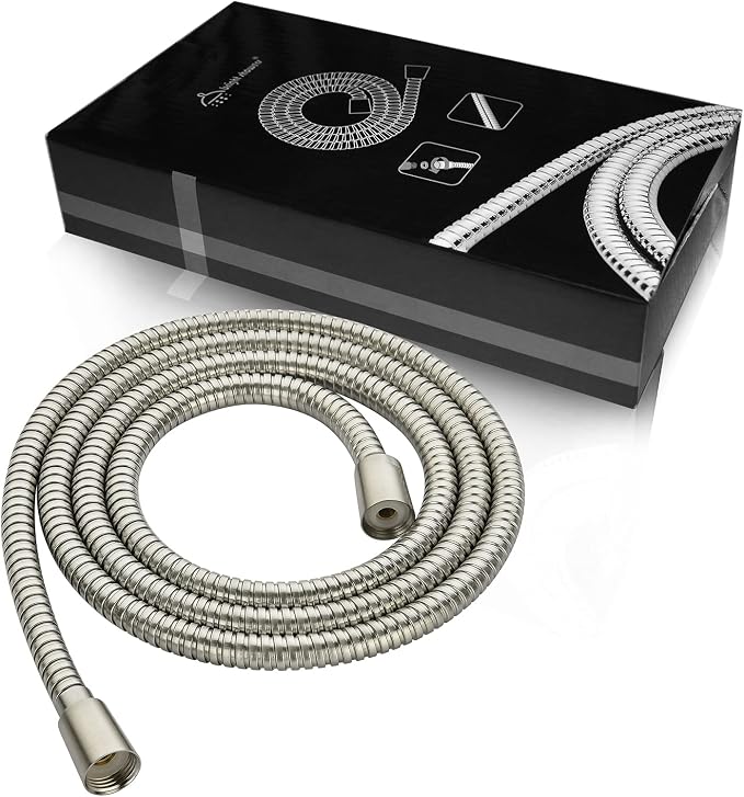 BRIGHT SHOWERS Shower Hose For Hand Held Shower Heads, 96 Inches Cord Extra - Image 9