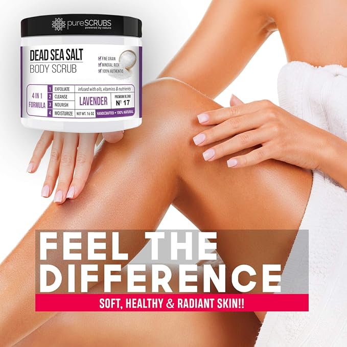 pureSCRUBS Premium Lavender Body Scrub Set - Image 5