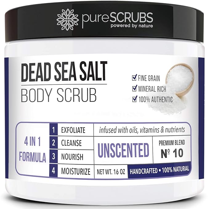 pureSCRUBS Premium Unscented Body Scrub Set by pureSCRUBS