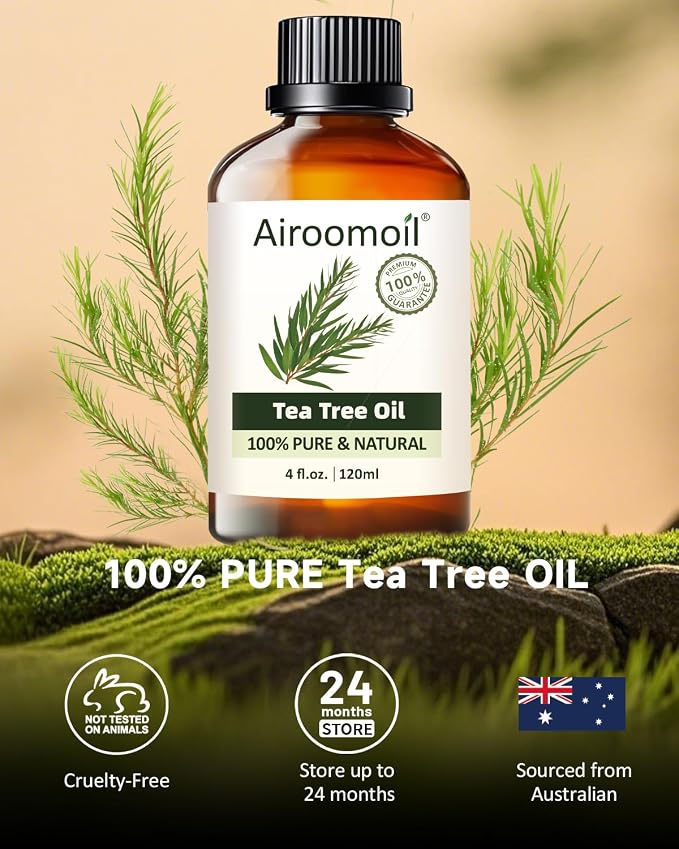 Pure Tea TreeEssential Oil, 100% Natural Tea TreeEssential Oil, Premium Grade - Image 2