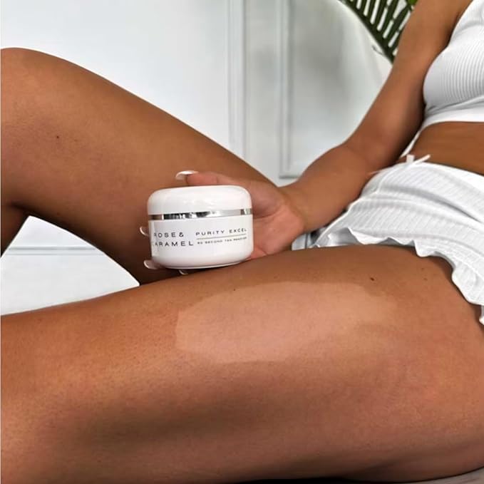 Rose & Caramel Purity Excel 60 Second Self Tan Removing Scrub 200ml Self tan - Image 4