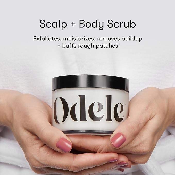 Odele Scalp + Body Scrub, Exfoliating Sugar Scrub - Image 3