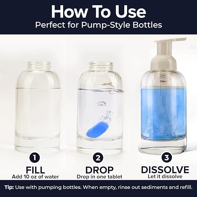 Foaming Hand Soap Tablets Refill Hotel Lobby Scent - Image 4
