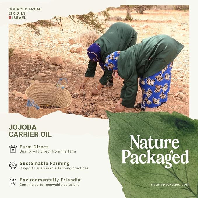 Jojoba Oil - Direct from EIR Oils' Farm in Israel - 100% Pure Carrier Oil - Image 3