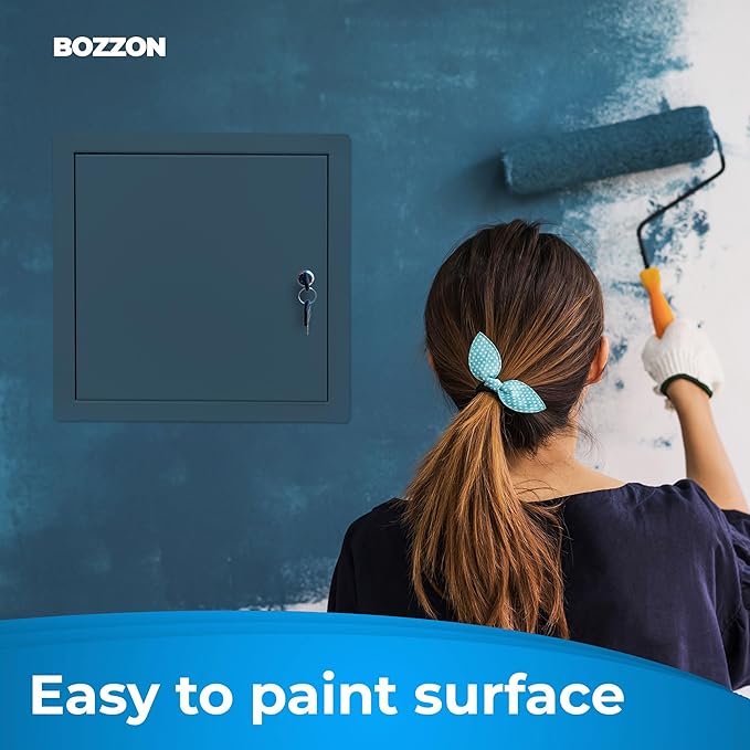 BOZZON Access Panel for Drywall 18 x 18 inch – Metal Door - Image 5