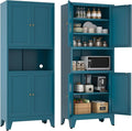 69''Metal Pantry Storage Cabinet by MetalStorageCabient