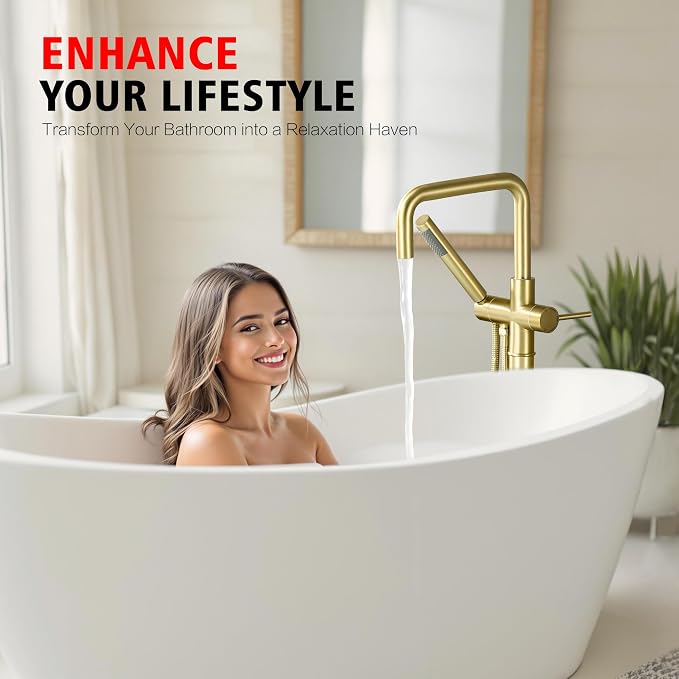 sumerain Freestanding Bathtub Faucet - Image 3