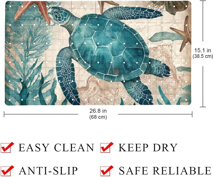 Bathtub Mats for Shower Tub, Anti-Slip Bath Mats for Inside Tub, Bathroom - Image 4